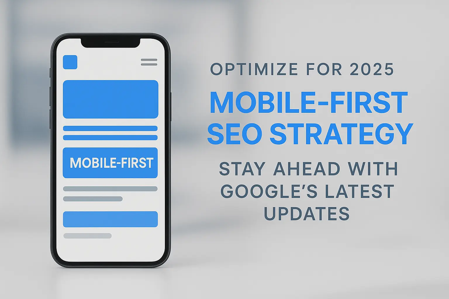 Mobile-First SEO Strategy for 2025