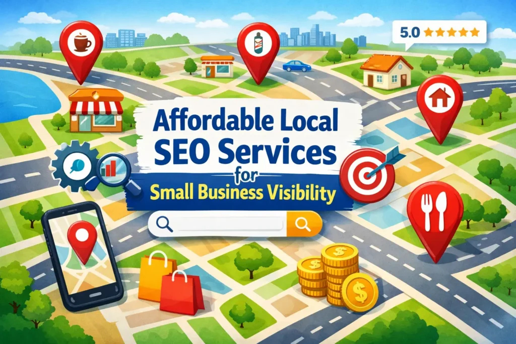 Affordable local SEO services for small business visibility on maps